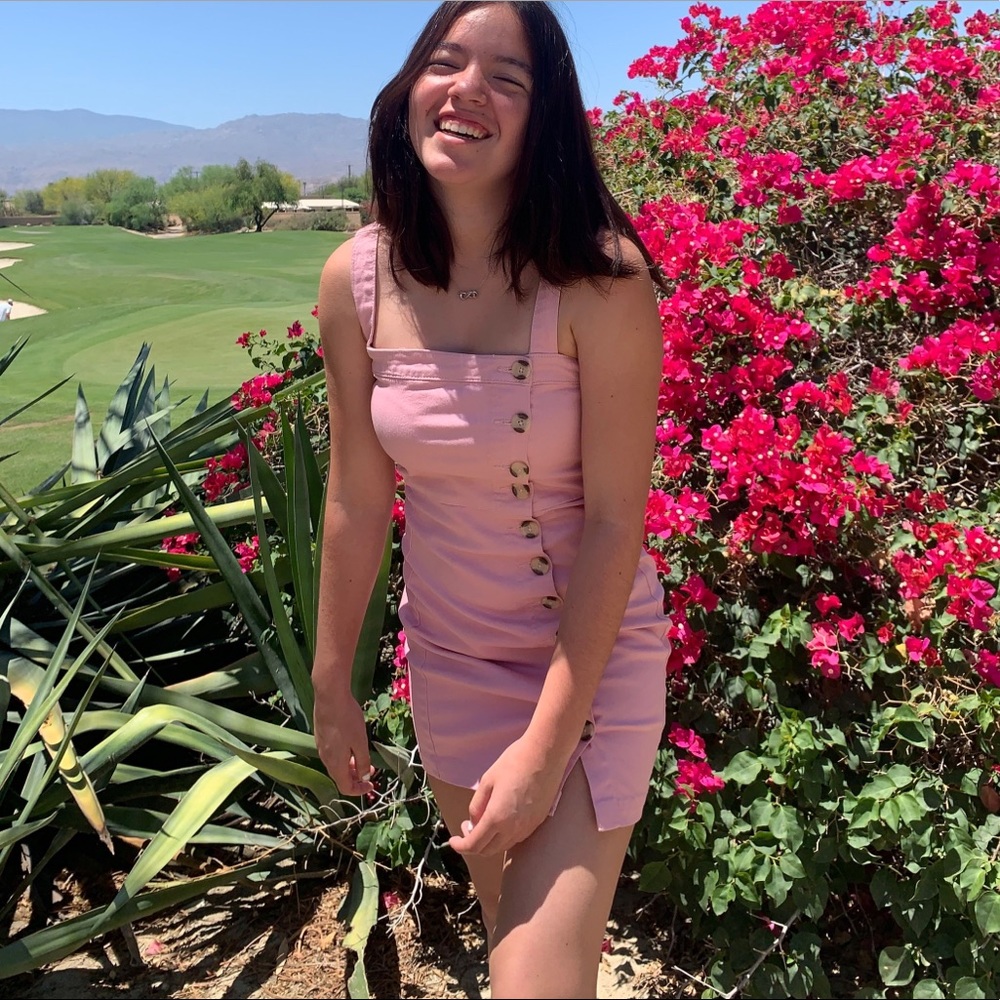 pink bodycon dress